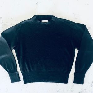 H&M Premium Cashmere Black Pullover - EUC